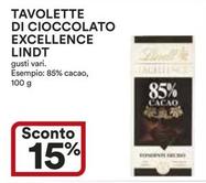 Offerta per Lindt - Tavolette Di Cioccolato Excellence in Ipercoop