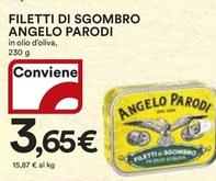 Offerta per Angelo Parodi - Filetti Di Sgombro a 3,65€ in Ipercoop