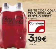 Offerta per Fanta/Sprite - Bibite Coca Cola Zero, Regular a 3,19€ in Ipercoop