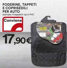 Offerta per Foderine, Tappeti E Coprisedili Per Auto  a 17,9€ in Ipercoop