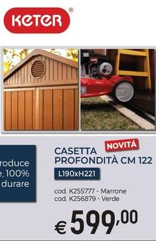 Offerta per Casette in legno a 599€ in Brico ok