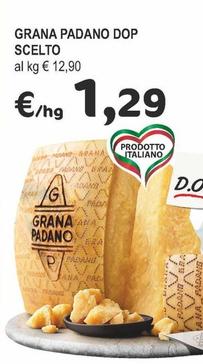 Offerta per Grana Padano DOP Scelto a 1,29€ in Crai