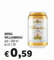 Offerta per Willianbrau - Birra a 0,59€ in Crai