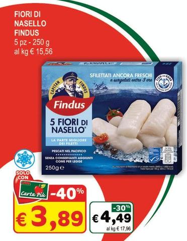 Offerta per Findus - Fiori Di Nasello a 4,49€ in Crai