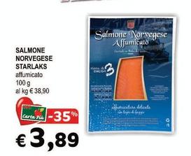 Offerta per Starlaks - Salmone Norvegese a 3,89€ in Crai