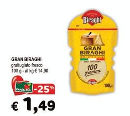 Offerta per Gran Biraghi - Grattugiato Fresco a 1,49€ in Crai