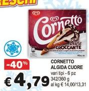 Offerta per Algida - Cornetto Cuore a 4,79€ in Crai