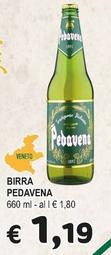 Offerta per Pedavena - Birra a 1,19€ in Crai