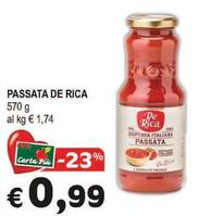 Offerta per De Rica - Passata a 0,99€ in Crai