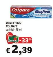 Offerta per Colgate - Dentifricio a 2,39€ in Crai