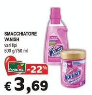 Offerta per Vanish - Smacchiatore a 3,69€ in Crai