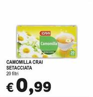 Offerta per Crai - Camomilla Setacciata a 0,99€ in Crai