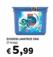 Offerta per Crai - Ecodosi Lavatrice a 5,99€ in Crai