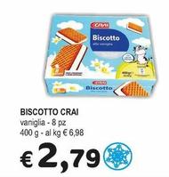 Offerta per Crai - Biscotto a 2,79€ in Crai