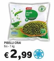 Offerta per Crai - Piselli a 2,99€ in Crai