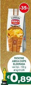 Offerta per Amica Chips - Patatine Eldorada a 0,89€ in Crai
