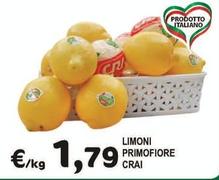 Offerta per Crai - Limoni Primofiore a 1,79€ in Crai