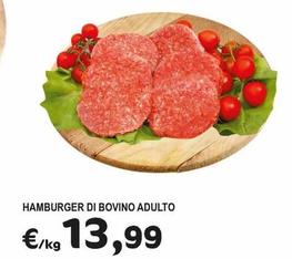 Offerta per Hamburger Di Bovino Adulto a 13,99€ in Crai