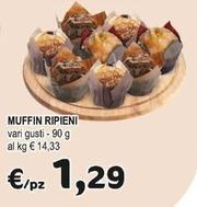 Offerta per Muffin Ripieni a 1,29€ in Crai