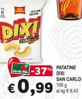 Offerta per San Carlo - Patatine Dixi a 0,99€ in Crai