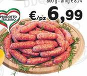 Offerta per Salsiccia Di Suino A Nodi a 6,99€ in Crai