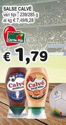 Offerta per Calvè - Salse a 1,79€ in Crai