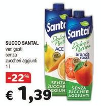 Offerta per Santal - Succo a 1,39€ in Crai