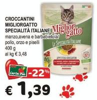 Offerta per Morando - Croccantini Migliorgatto Specialità Italiane a 1,39€ in Crai