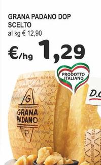 Offerta per Grana Padano DOP Scelto a 1,29€ in Crai