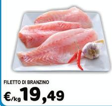 Offerta per Filetto Di Branzino a 19,49€ in Crai