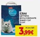 Offerta per Crai - Lettiera Agglomerante Randy Cat a 3,99€ in Crai