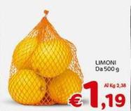 Offerta per Limoni a 1,19€ in Crai