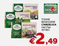 Offerta per L'angelica - Tisane Benessere a 2,49€ in Crai