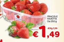Offerta per Fragole Favetta a 1,49€ in Crai