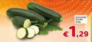 Offerta per Zucchine Scure a 1,29€ in Crai