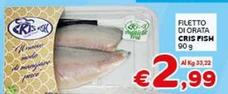 Offerta per  Cris Fish - Filetto Di Orata a 2,99€ in Crai
