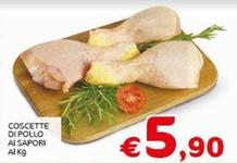 Offerta per Coscette Di Pollo Ai Sapori a 5,9€ in Crai