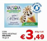 Offerta per Valsoia - Coni 100% Vegetale a 3,49€ in Crai