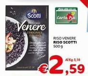 Offerta per Riso Scotti - Riso Venere a 2,59€ in Crai