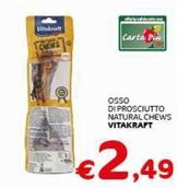 Offerta per Vitakraft - Osso Di Prosciutto Natural Chews a 2,49€ in Crai