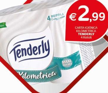 Offerta per Tenderly - Carta Igienica Kilometrica a 2,99€ in Crai