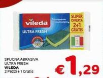 Offerta per Vileda - Spugna Abrasiva Ultra Fresh a 1,29€ in Crai