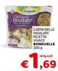 Offerta per Bonduelle - Carta Delle Insalate Ricetta Vivace a 1,69€ in Crai