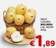 Offerta per Melinda - Mele Golden a 1,89€ in Crai