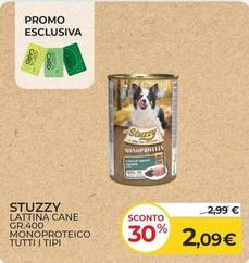 Offerta per Stuzzy - Lattina Cane Gr.400 Monoproteico Tutti I Tipi a 2,09€ in Arcaplanet