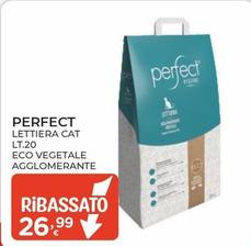 Offerta per Perfect - Lettiera Cat Lt.20 Eco Vegetale Agglomerante a 26,99€ in Arcaplanet