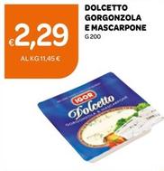Offerta per Gorgonzola a 2,29€ in Ekom