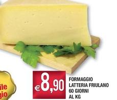 Offerta per Latteria Friulano - Formaggio a 8,9€ in Palmarket