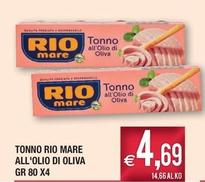 Offerta per Rio Mare - Tonno All'olio Di Oliva a 4,69€ in Palmarket