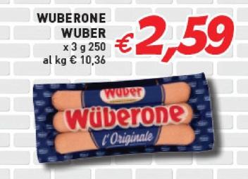 Offerta per Wuber - Wüberone  a 2,59€ in Coal